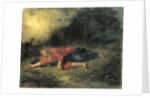 The Agony in the Garden by Eugène Delacroix