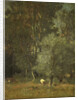 Forest scene by Jules Dupré