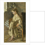 The poor child by Antonio Mancini