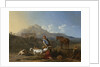 Italian Landscape with Girl Milking a Goat, Italy by Karel Dujardin