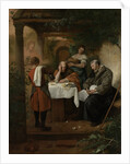 The supper at Emmaus by Jan Havicksz. Steen