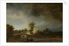 Landscape with a Stone Bridge by Rembrandt Harmensz. van Rijn