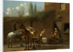 Muleteers at an Inn by Karel Dujardin