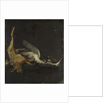 Still Life with Hare, Heron and other Birds by Elias Vonck