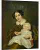 Mrs. Carp and her young Son by Louis Moritz