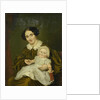 Mrs. Carp and her young Son by Louis Moritz