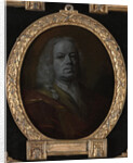 Portrait of Frans Greenwood, Miniaturist, Glass Engraver and Poet in Dordrecht by Aert Schouman
