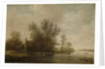 River Landscape by Pieter Jansz. van Asch