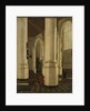 Interior of the Oude Kerk, Delft, with the Mausoleum of Pieter Pietersz Hein, Lieutenant-Admiral of Holland, The Netherlands by Hendrick Cornelisz. van Vliet