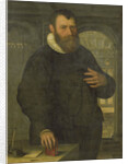Portrait of Bartholomeus van der Wiere, Town Clerk of Amsterdam in 1578 by Jan Claesz.