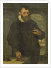 Portrait of Bartholomeus van der Wiere, Town Clerk of Amsterdam in 1578 by Jan Claesz.