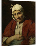 Old jewish woman by Meijer Isaäc de Haan
