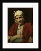 Old jewish woman by Meijer Isaäc de Haan