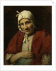 Old jewish woman by Meijer Isaäc de Haan