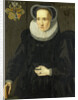 Portrait of Cunera van Martena, Wife of Rudolph van Buynou by Adriaen van Cronenburg