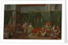 Lying-in Room of a Distinguished Turkish Woman by Jean Baptiste Vanmour