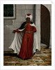 The Kislar Aghassi, Chief of the Black Eunuchs of the Sultan by Workshop of Jean Baptiste Vanmour