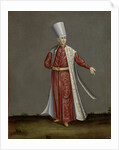 The Capon Aghassi, Chief of the White Eunuchs of the Sultan by Workshop of Jean Baptiste Vanmour