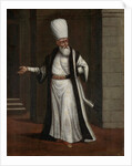 The Janissary Aga, Commander-in-Chief of the Janissaries by Workshop of Jean Baptiste Vanmour