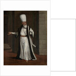 The Janissary Aga, Commander-in-Chief of the Janissaries by Workshop of Jean Baptiste Vanmour