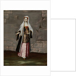 Woman from the Island of Mykonos Greece by Workshop of Jean Baptiste Vanmour