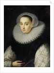 Portrait of Hortensia del Prado (died 1627) by Gortzius Geldorp
