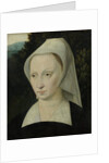 Portrait of a woman by Anonymous