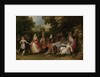 Garden Party (Fête Champêtre) by David Vinckboons