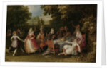 Garden Party (Fête Champêtre) by David Vinckboons