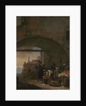 View of a Levantine Port by Thomas Wijck