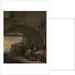View of a Levantine Port by Thomas Wijck