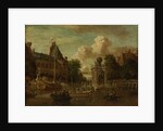 The arrival of the Russian embassy in Amsterdam, 29 August 1697, The Netherlands by Abraham Storck