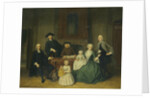 Portrait of the Brak Family, Amsterdam Mennonites by Tibout Regters