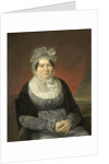 Portrait of Mrs. Brak-Haskenhoff by Cornelis Kruseman