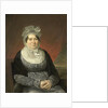 Portrait of Mrs. Brak-Haskenhoff by Cornelis Kruseman