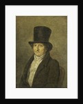Portrait of Jean Bernard, Art Collector and Painter in Amsterdam by Gerrit Jan Michaëlis