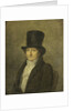 Portrait of Jean Bernard, Art Collector and Painter in Amsterdam by Gerrit Jan Michaëlis