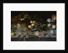 Still Life with Fruit and Flowers by Balthasar van der Ast