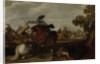 A Cavalry Charge by Jan Martszen de Jonge