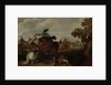 A Cavalry Charge by Jan Martszen de Jonge