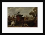 A Cavalry Charge by Jan Martszen de Jonge