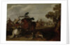 A Cavalry Charge by Jan Martszen de Jonge