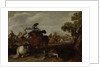 A Cavalry Charge by Jan Martszen de Jonge