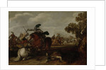 A Cavalry Charge by Jan Martszen de Jonge