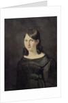Portrait of a girl, presumably Miss Sligting by Anonymous