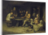 Inn with Trictrac Players by Egbert van Heemskerck I