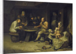 Inn with Trictrac Players by Egbert van Heemskerck I