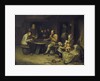 Inn with Trictrac Players by Egbert van Heemskerck I