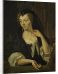 Portrait of Anna de Hooghe, the Artist's fourth Wife by Ludolf Bakhuysen