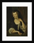 Portrait of Anna de Hooghe, the Artist's fourth Wife by Ludolf Bakhuysen